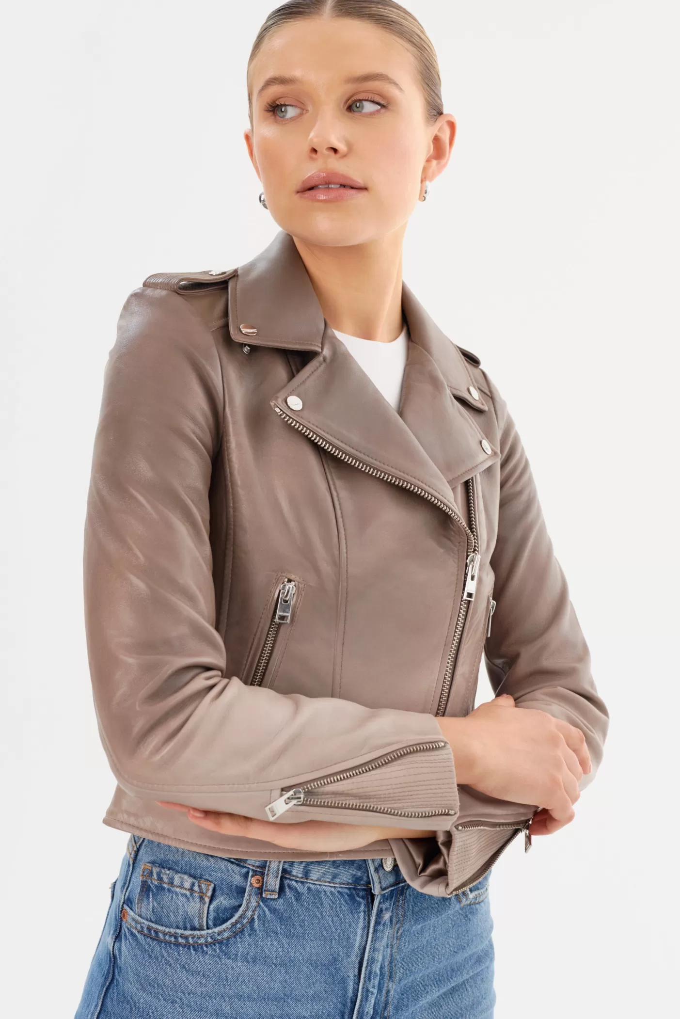 LAMARQUE DONNA | Veste Moto Signature En Cuir Hot