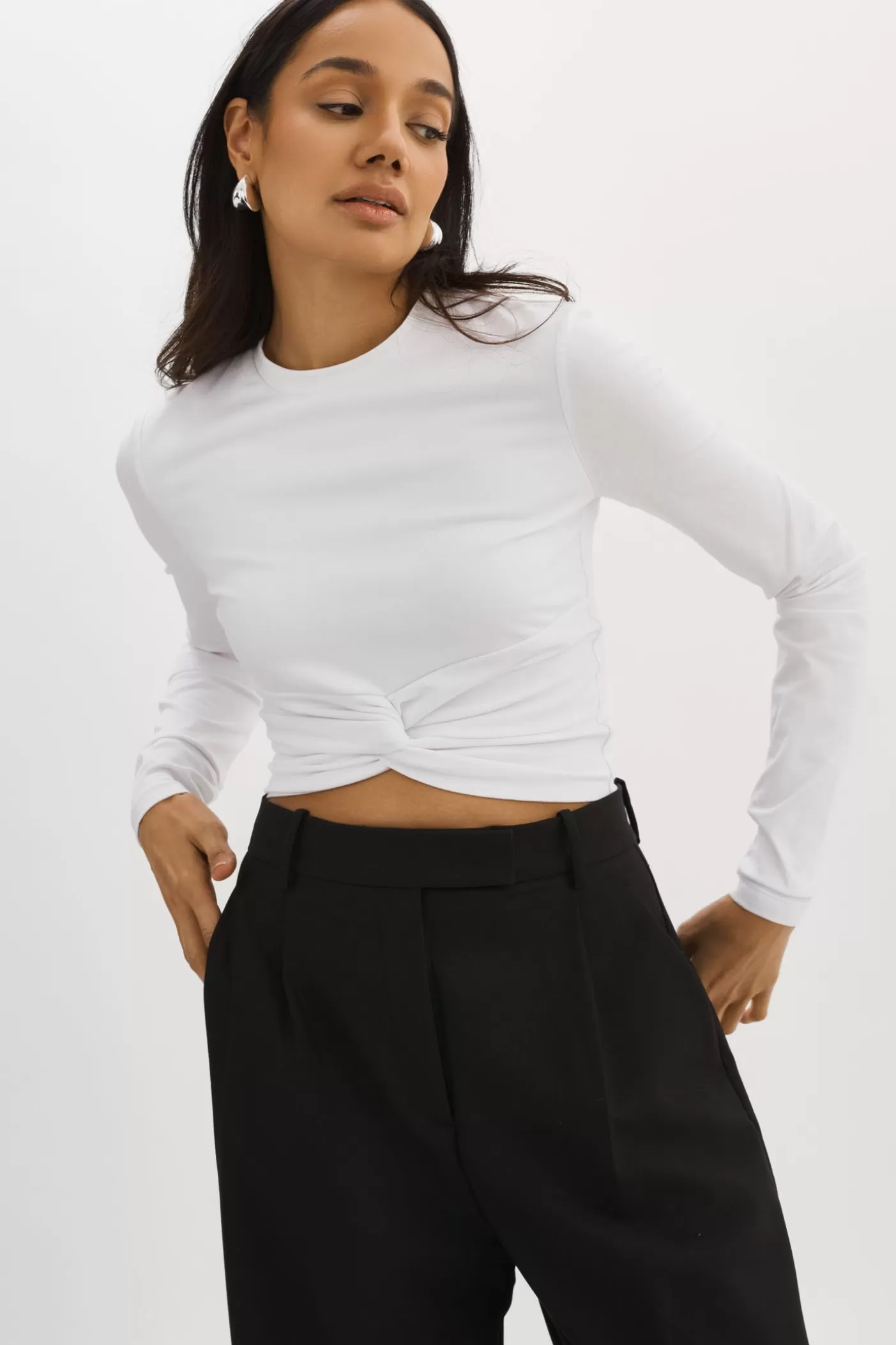 LAMARQUE KSENIA | Twist Top White Hot