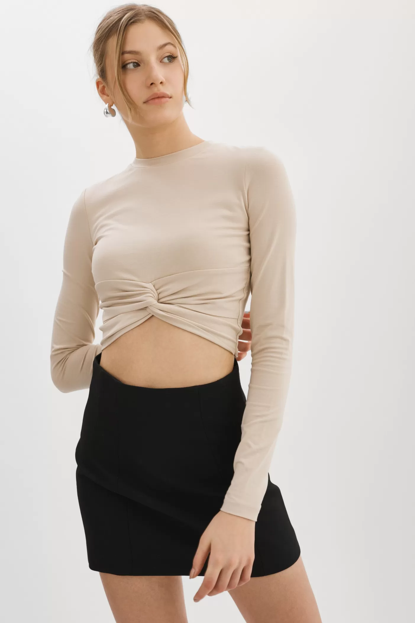 LAMARQUE KSENIA | Twist Top LATTE Flash Sale