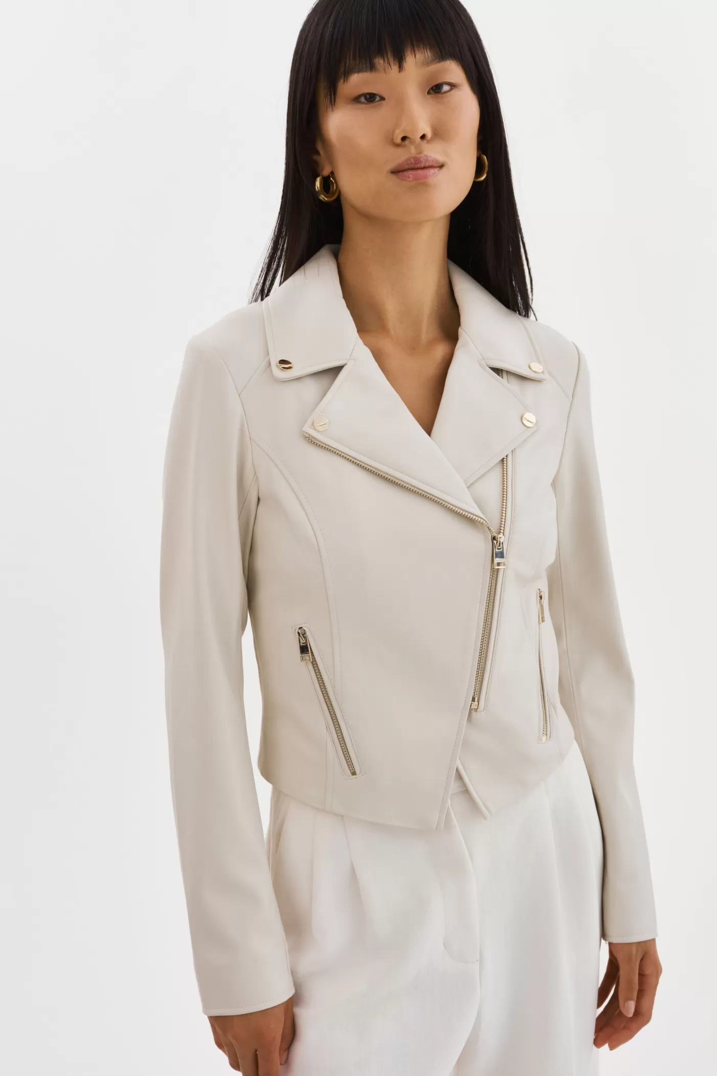 LAMARQUE MONICA | Veste En Similicuir Os Online