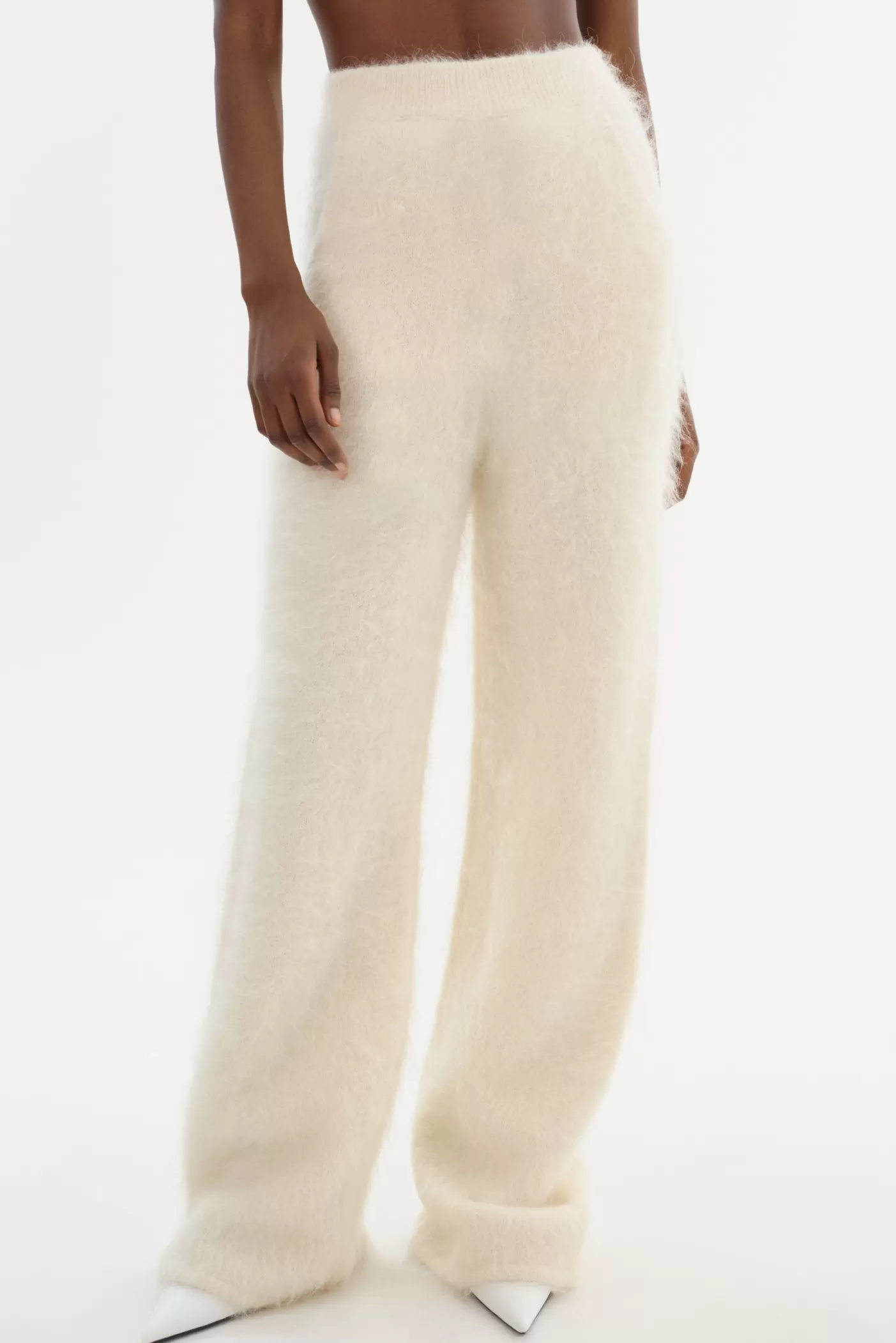 LAMARQUE TARAN | Wool Pants Ivory Clearance