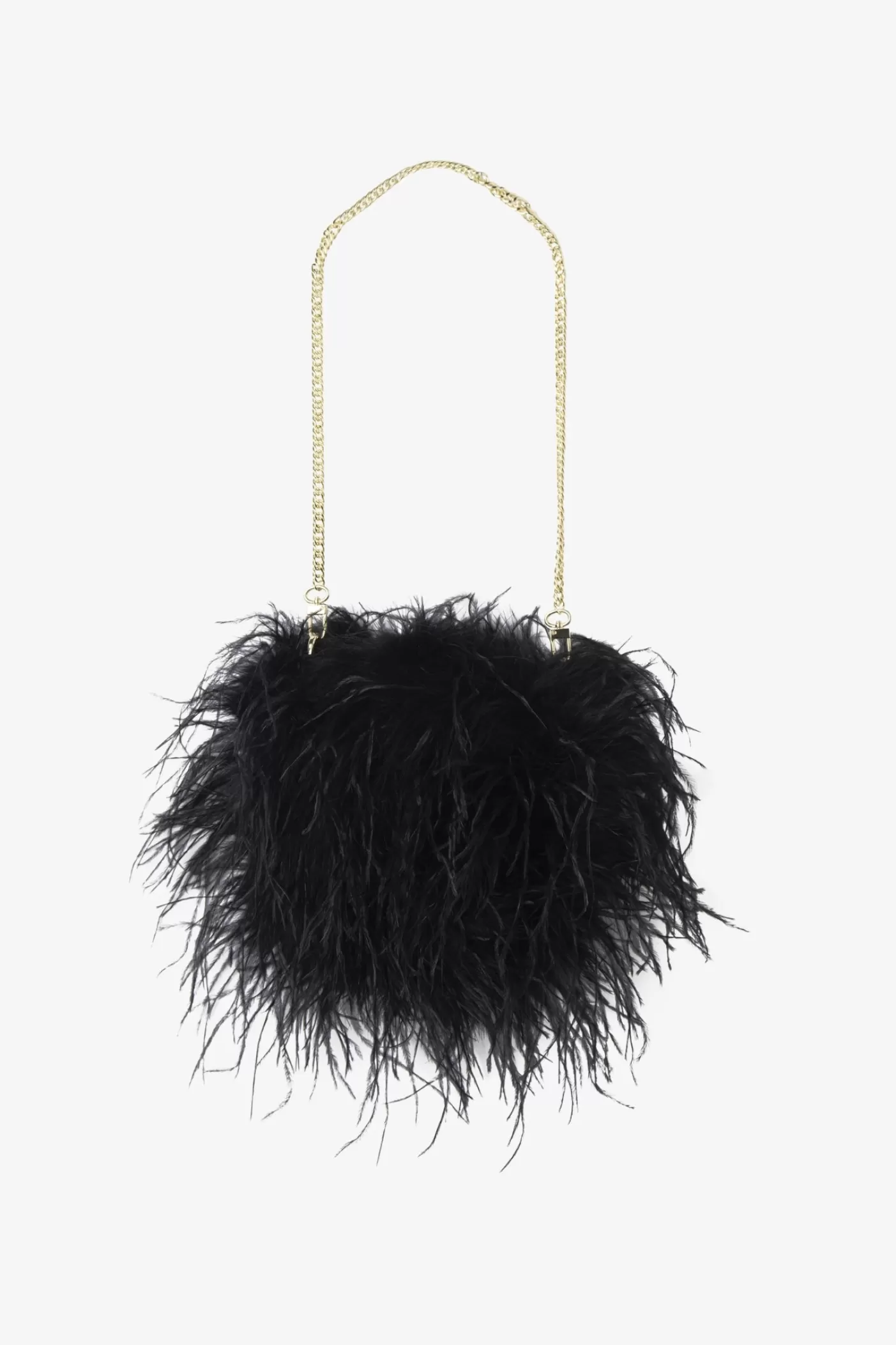 LAMARQUE TIARI | Pochette En Plumes Noir Online