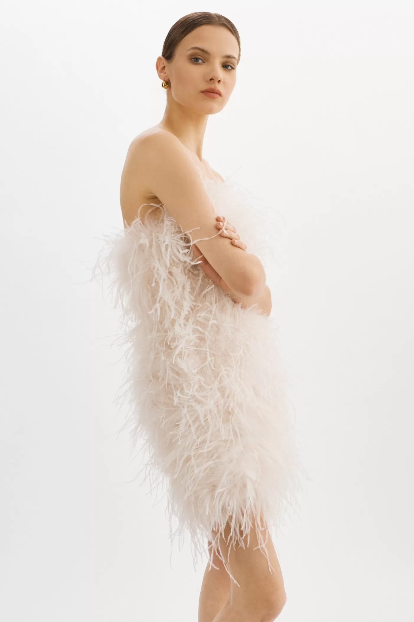 LAMARQUE TRIANA | Robe à Plumes OS Sale