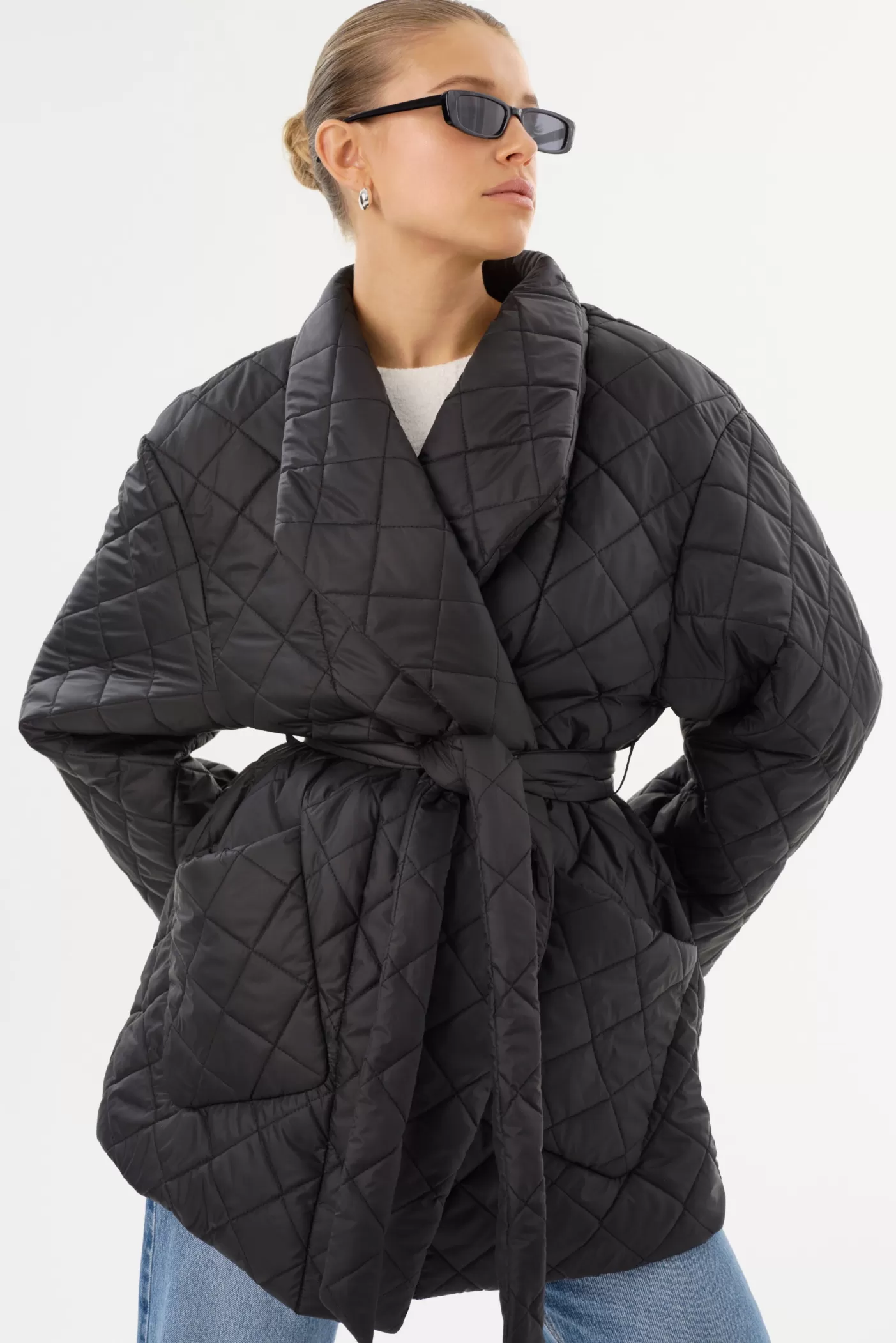 LAMARQUE VERICA | Quilted Jacket Black Hot