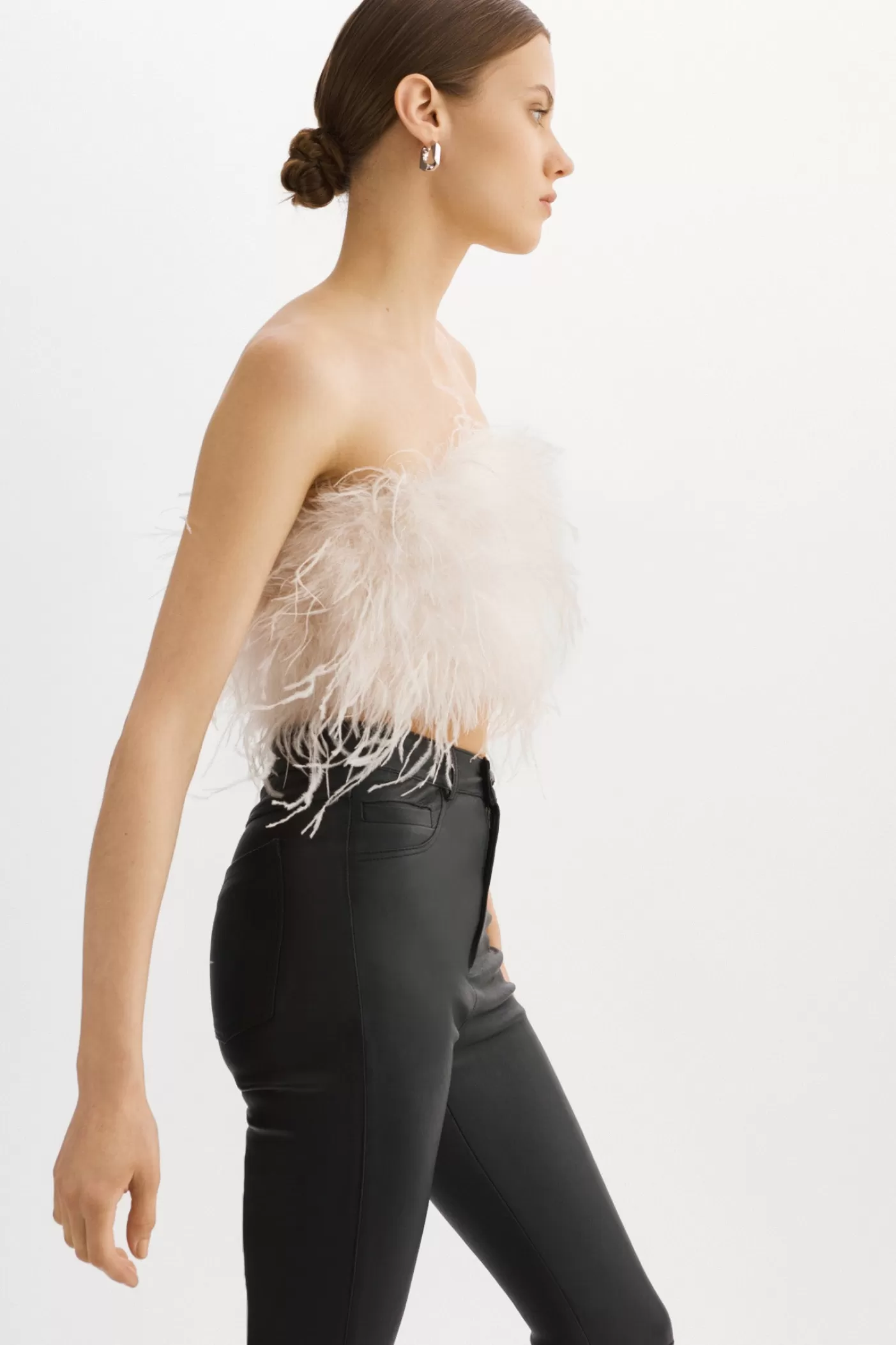 LAMARQUE ZAINA | Bustier De Plumes Os Best