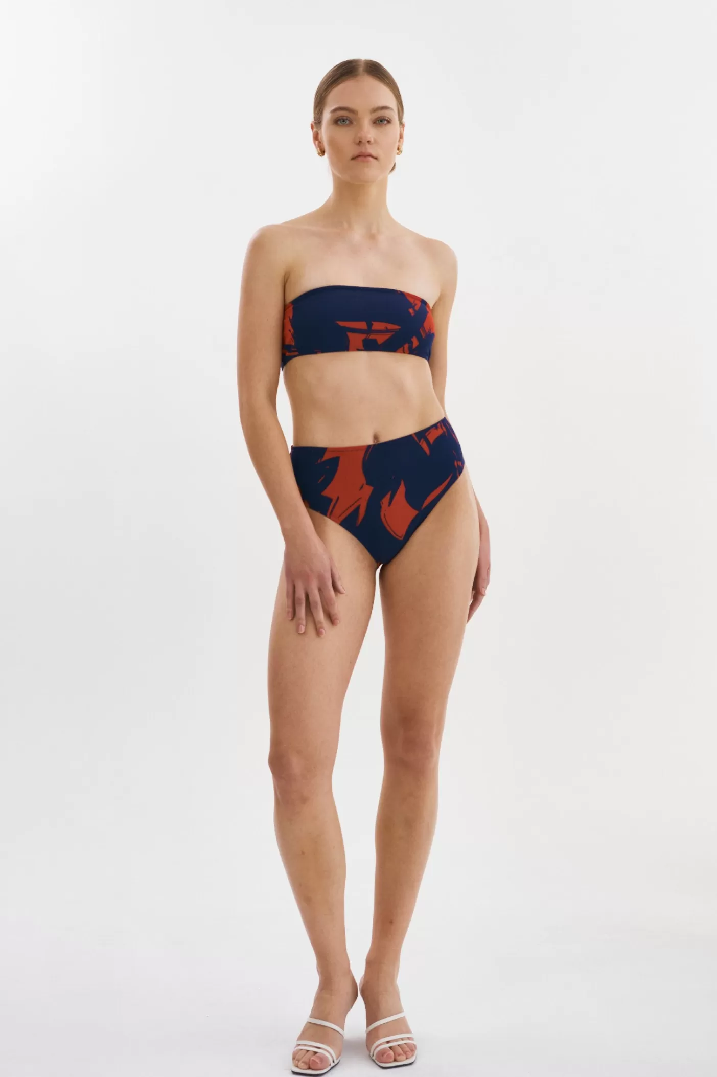 LAMARQUE ZINIA | Bas De Maillot De Bain Taille Haute Florale Store